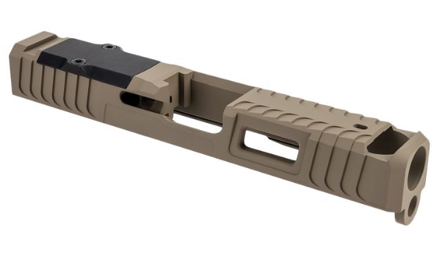 Picture of Zaffiri Precision ZPS.B.19.FDE ZPS.IBS Custom Slide Fits Glock 19 Gen 3 Flat Dark Earth 17-4 Stainless Steel