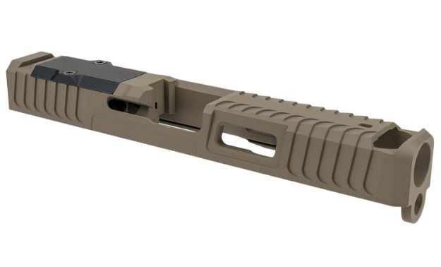 Picture of Zaffiri Precision ZPS.B.17.FDE ZPS.IBS Custom Slide Fits Glock 17 Gen 3 Flat Dark Earth 17-4 Stainless Steel