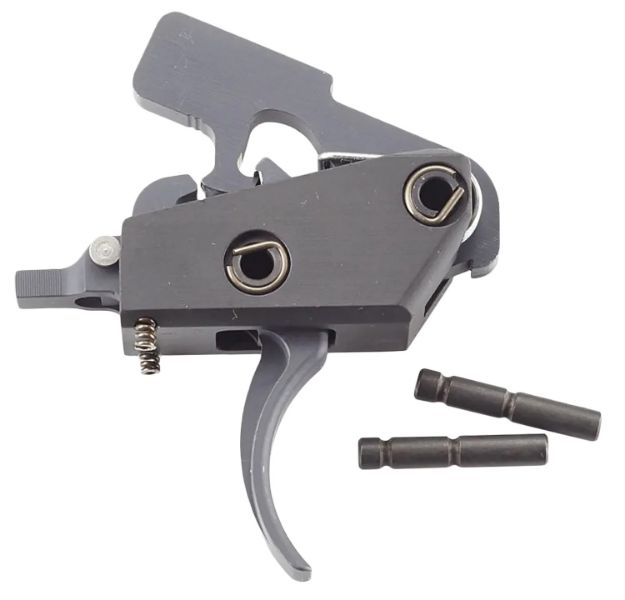 Picture of Wilson Combat TRTTUM2 Tactical Trigger Unit Two-Stage Two-Stage Curved Trigger with 4-4.50 lbs Draw Weight for AR-15