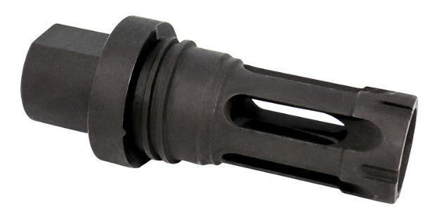 Picture of Yankee Hill 4302AKA Phantom Q.D. Flash Hider Black Steel with M14x1 LH Threads for 30 Cal AK-Platform