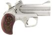 Picture of Bond Arms BAC2K Century 2000 45 Colt (LC)/410 Gauge 2rd 3.50"  Stainless Steel Double Barrel & Frame, Auto Extractor & Rebounding Hammer, Blade Front/Fixed Rear Sights, Rosewood Grip, Manual Safety