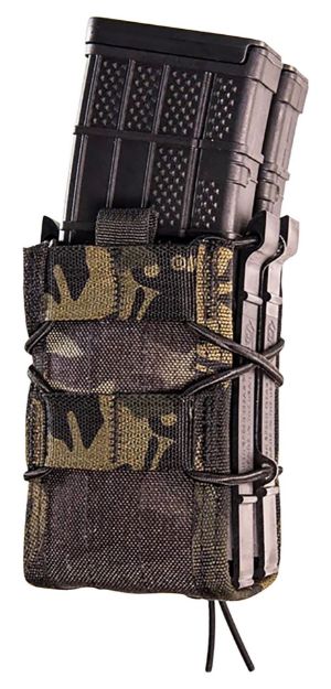 Picture of High Speed Gear 13TA10MB TACO Mag Pouch MultiCam Black Nylon Belt Compatible w/ Rifle