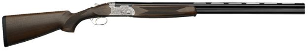 Picture of Beretta USA J686FP8 686 Silver Pigeon I 20/28 Gauge 28" Barrel, Silver/Blued Metal Finish, Fixed Checkered Oil Walnut Stock