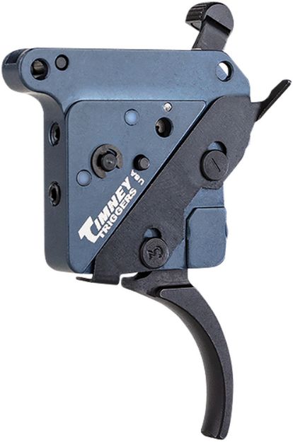 Picture of Timney Triggers THEHIT16 Hit Trigger  Curved Trigger with 8 oz Draw Weight & Nickel Finish for Remington 700 Right