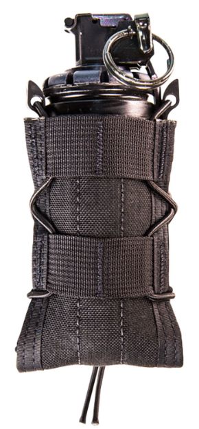 Picture of High Speed Gear 13TA10BK TACO Mag Pouch Single Black Nylon Belt Compatible w/ Rifle