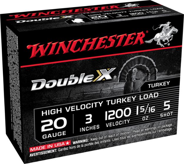 Picture of Winchester Ammo STH2035 Double X High Velocity Turkey 20Gauge 3" 1 5/16oz 5Shot 10 Per Box/10 Case