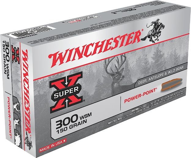 Picture of Winchester Ammo X300WSM1 Super X  300WSM 150gr Power Point 20 Per Box/10 Case