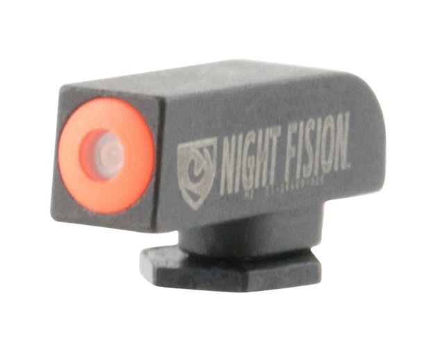 Picture of Night Fision GLK000001OGX Tritium Front Sight for Glock  Green/Tritium Orange Outline Glock 17/17L/19/22