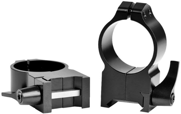 Picture of Warne 216LM Vertical Rings Maxima Matte Black 30mm Extra High Quick Detach 0 MOA