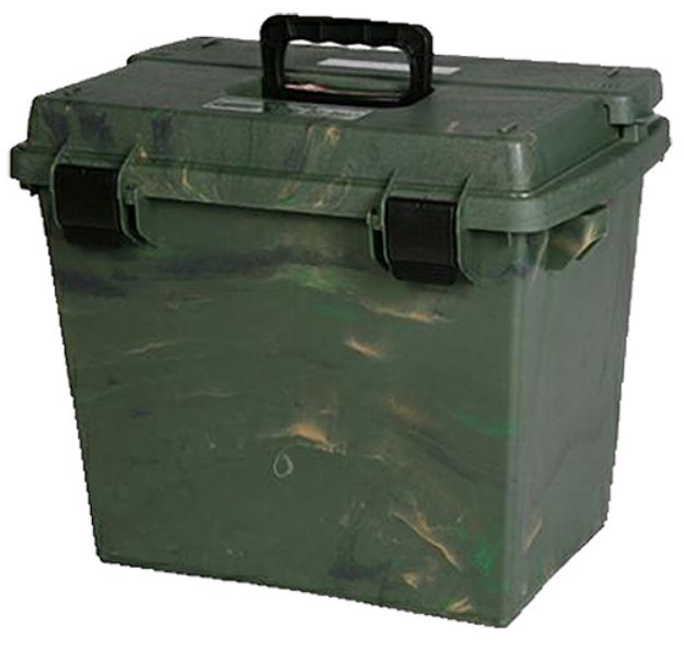 Picture of MTM Case-Gard SPUD709 Sportsmen's Plus Utility Dry Box Wild Camo Polypropylene