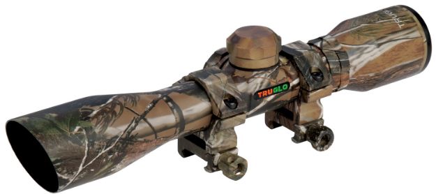 Picture of TruGlo TG8504CD Compact  Realtree APG 4x 32mm 1" Tube Diamond Reticle w/Rings