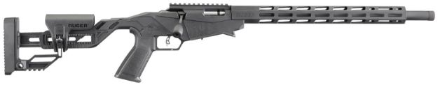 Picture of Ruger 8401 Precision Rimfire  22 LR 10+1 18" Threaded 1137 Alloy Steel Barrel, Hard Coat Anodized Finish, Adjustable Quick-Fit Precision Stock, 30 MOA Picatinny Rail, Optics Ready