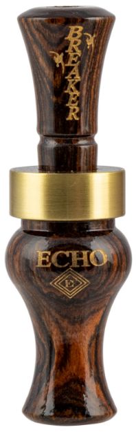 Picture of Echo Calls 78913 Breaker  Single Reed Mallard Hen Sounds Attracts Ducks Brown Bocote Timber