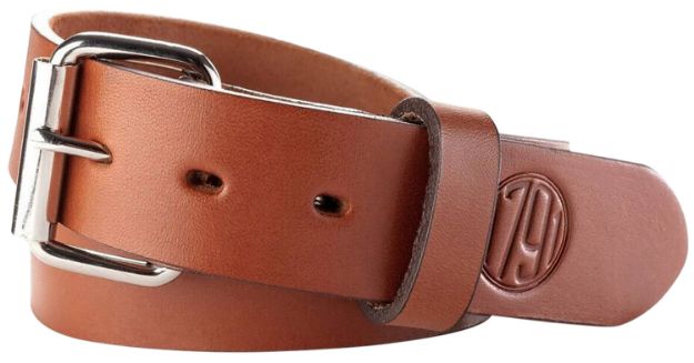 Picture of 1791 Gunleather BLT013438CBRA 01  Gun Belt Classic Brown Leather 34/38 1.50" Wide Buckle Closure