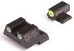 Picture of Night Fision CNK027003YGW Tritium Night Sights for Canik  Green Tritium Yellow Outline Front Sight-Green Tritium White Ring Rear Sight TP9SF/TP9SF Elite