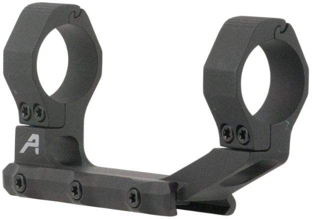 Picture of Aero Precision APRA210100 Ultralight Scope Mount/Ring Combo Black Anodized Aluminum, 1" Tube Fits AR-15, 1913 Picatinny Rail Mount