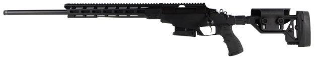 Picture of Tikka JRTAC416L T3x Tac A1 308 Win 10+1 24" Barrel, Black Metal Finish, Black Fixed with Aluminum Bedding Stock, Polymer Grip Left Hand