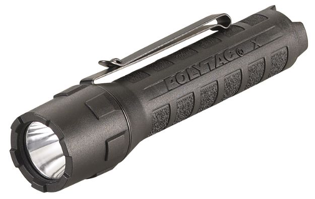 Picture of Streamlight 88610 PolyTac X USB  Black 35/260/600 Lumens White LED