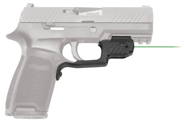 Picture of Crimson Trace 0177801 LG-420G Green Laserguard  Black Sig Sauer P320/M17/M18