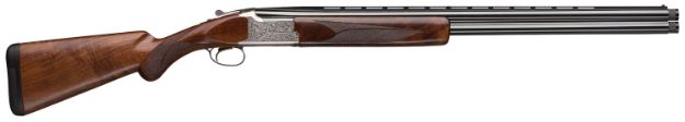 Picture of Browning 018142304 Citori White Lightning 12 Gauge with 28" Polished Blued Barrel, 3" Chamber, 2rd Capacity, Silver Nitride Metal Finish & Gloss Oil Black Walnut Stock Right Hand (Full Size)