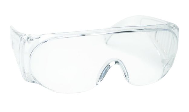 Picture of Walker's GWPFCSGLCLR Sport Glasses Full Coverage Adult Clear Lens Polycarbonate Clear Frame