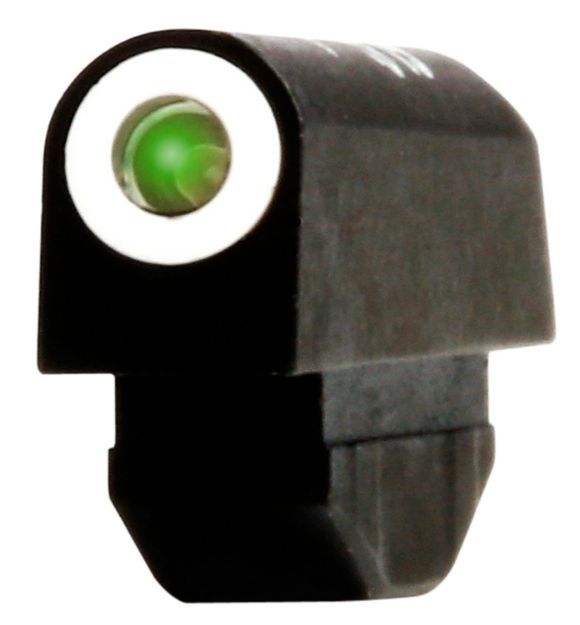 Picture of XS Sights RV0001N4 Standard Dot Revolver Front Sight-Smith & Wesson  Black | Green Tritium White Outline Front Sight