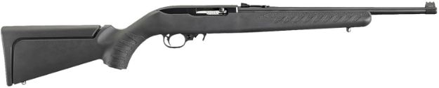 Picture of Ruger 31114 10/22 Compact Compact 22 LR 10+1 16.12" Blued Alloy Steel Barrel, Blued Steel Receiver w/Scope Base Adapter, Black Ruger Modular System  Synthetic Stock, Right Hand