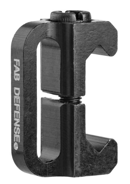 Picture of FAB Defense FXSLA SLA Sling Picatinny Attachment Accepts Slings Up To 1" Black Anodized CNC Machined 6061 Aluminum