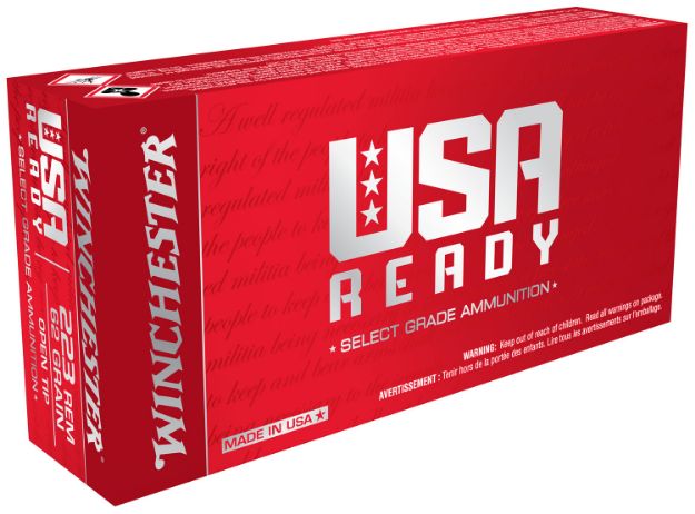 Picture of Winchester Ammo RED223 USA Ready  223Rem 62gr Open Tip Range 20 Per Box/10 Case