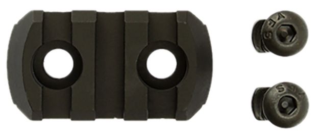 Picture of CMC Triggers 81721 M-Lok Picatinny Rail 3 Slot  Matte Black 0 MOA