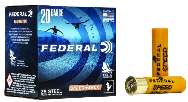 Picture of Federal WF2094 Speed-Shok  20Gauge 3" 7/8oz 4Shot 25 Per Box/10 Case