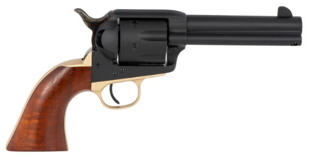 Picture of Taylors & Company 550432 Old Randall  45 Colt (LC) Caliber with 4.75" Barrel, 6rd Capacity Cylinder, Overall Blued Finish Steel & Walnut Navy Size Grip