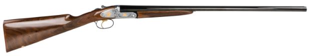 Picture of F.A.I.R. FRISPRDL2028 Iside De Luxe Prestige 20 Gauge 2rd 3" 28" Blued Barrel, Steel Receiver w/Silver Engraved Metal Finish, Walnut Stock