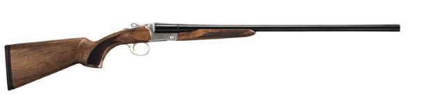 Picture of Akkar 111344 Churchill 528 Field 28 Gauge 2.75" 2rd 26" Concave Rib Side-by-Side Barrel, Nickel Finished Steel Receiver, Turkish Walnut Stock, Bead Front Sight, Gold Mechanical Trigger