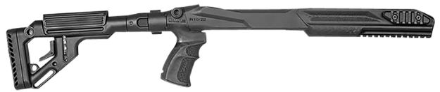 Picture of FAB Defense FXUASR1022B UAS-R Precision Stock Conversion Kit for Ruger 10/22 Left Side Folding w/Adjustable Cheekrest Matte Black Fiberglass Reinforced Polymer