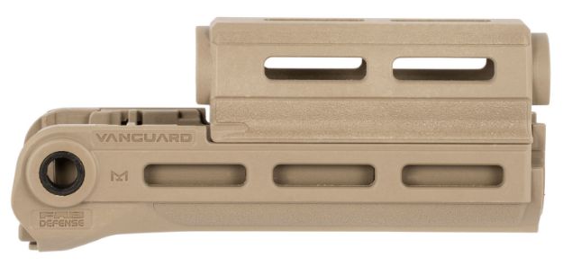 Picture of FAB Defense FXVANAKT Vanguard Handguard for AK-47/ AK-74/ AKM M-Lok Rail System 6.41" OAL Flat Dark Earth Polymer