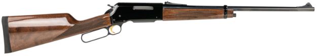 Picture of Browning 034006182 BLR Lightweight 81 6.5 Creedmoor 4+1 20" Polished Blued/ 20" Button-Rifled Barrel, Polished Blued Aluminum Receiver, Gloss Black Walnut/ Wood Stock, Right Hand