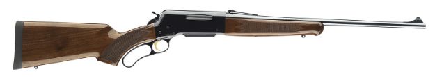 Picture of Browning 034009182 BLR Lightweight 6.5 Creedmoor 4+1 20" Polished Blued Barrel, Polished Black Alloy Receiver, Grade 1 Gloss Black Walnut Pistol Grip Stock, Optics Ready