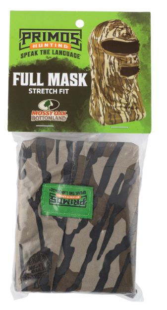 Picture of Primos PS6666 Stretch Fit  Mossy Oak Original BottomLand Neoprene Full Face Mask OSFA