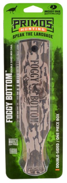 Picture of Primos PS2960 Foggy Bottom  Box Call Turkey Hen Sounds Attracts Turkeys Mossy Oak Original BottomLand Wood