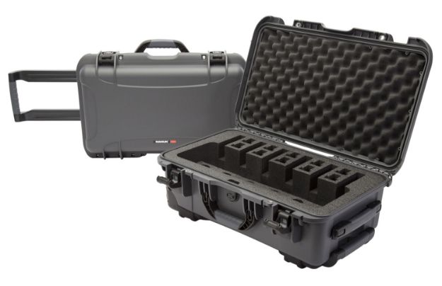 Picture of Nanuk 9356UP7 935 6 Up Gun Case Graphite Handgun Resin