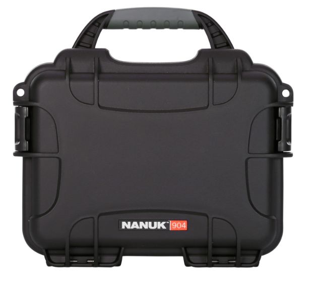 Picture of Nanuk 9041001 904  Waterproof Black Resin w/ Foam Padding&Airline Approved