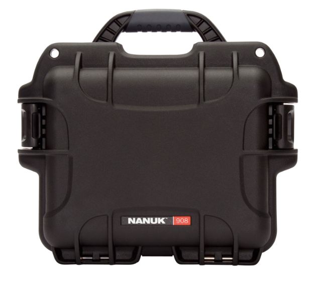 Picture of Nanuk 9081001 908  Waterproof Black Resin w/ Foam Padding&Airline Approved