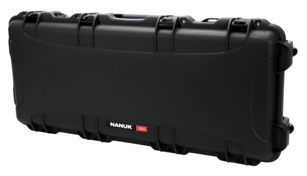 Picture of Nanuk 985AR01 985 AR15 Case Black NK-7 Resin w/ Foam Padding Wheels & Handle