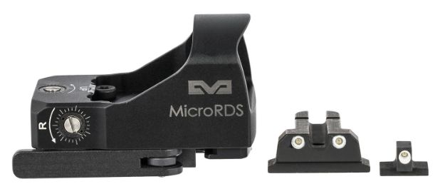 Picture of Meprolight USA 88070504 MicroRDS  Black 1 x 0.9" x 0.7" 3 MOA Red Dot S&W M&P Non Optics Ready