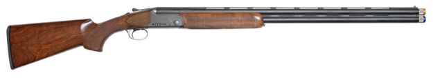 Picture of Rizzini USA 260212 BR110 Sporter 12 Gauge Break Open 3" 2rd 32" Matte Gray Cerakote Chrome Lined Vent Rib Barrel, Matte Gray Cerakote Receiver, Turkish Walnut Wood Fixed Pistol Grip Stock, Right Hand