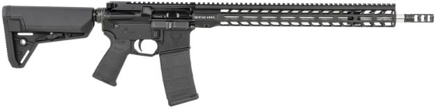 Picture of Stag Arms 15000611 Stag 15 3Gun Elite 5.56x45mm NATO 18" 30+1 Black Hard Coat Anodized Rec Black Adjustable Magpul SL-S Stock Black Magpul MOE Grip Right Hand