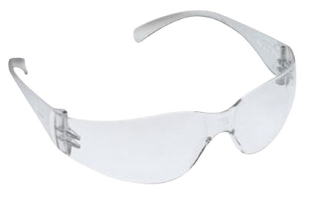 Picture of Peltor 1122800000100 Virtua  Adult Clear Lens Polycarbonate Clear Frame 100 Per Case