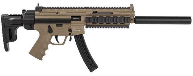 Picture of GSG GSGGERGGSG1610T GSG-16 Carbine Full Size 22 LR 10+1 16.25" Black Flat Dark Earth Polymer Receiver Black Collapsible w/Storage Compartment Stock Right Hand