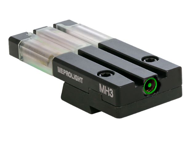 Picture of Meprolight USA 631253108 FT Bullseye Rear Sight  Green Tritium/Fiber Optic HK VP9/HK45/HK45C (Non-OR Models)